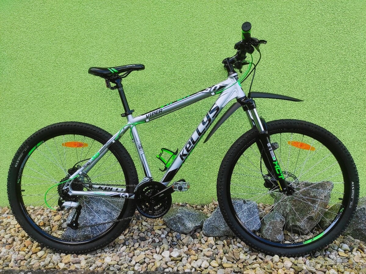 Značkové horské kolo KELLYS 27,5"/17,5" Hydraulic. disc