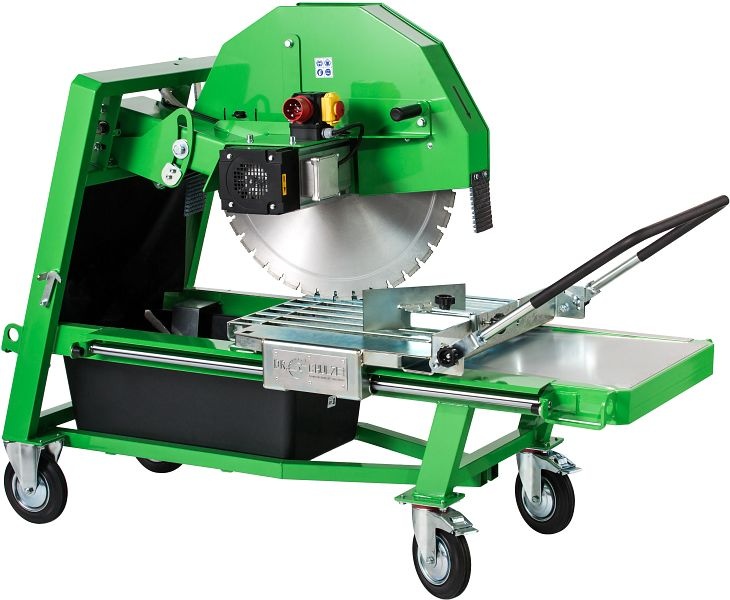 Stolní bloková stavební pila SCHULZE - Porotherm Vapis Beton