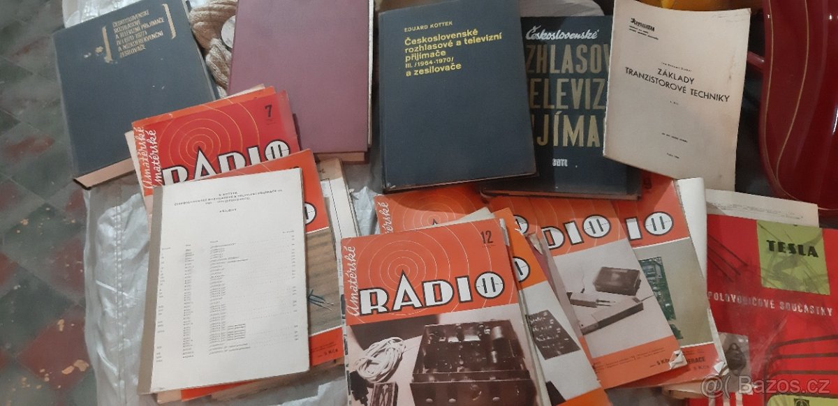 Prodám Amatérské RADIO + knihy
