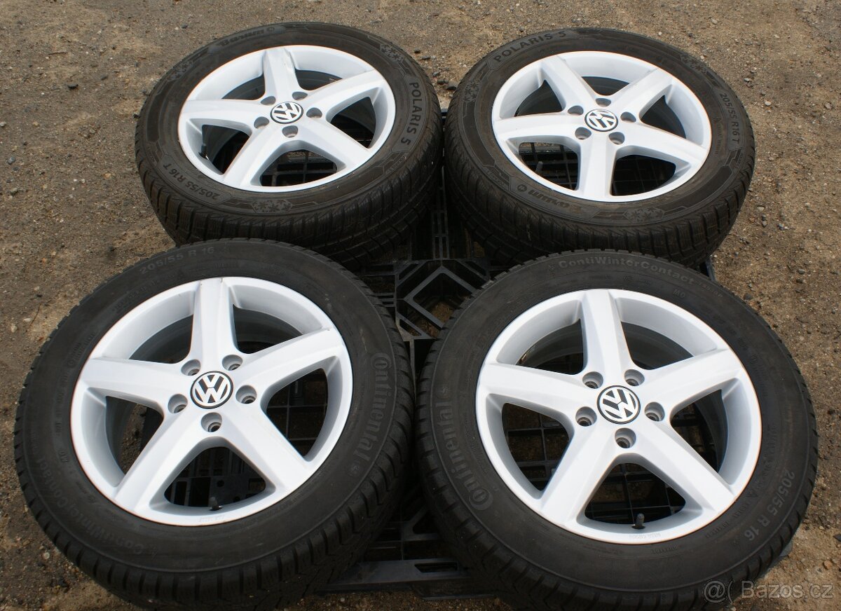 original VW a Skoda Audi Seat s pneu R16 5x112 zimni pneu