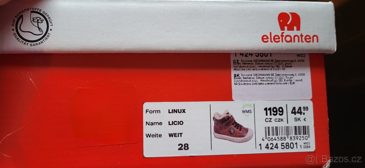 Boty vel. 28