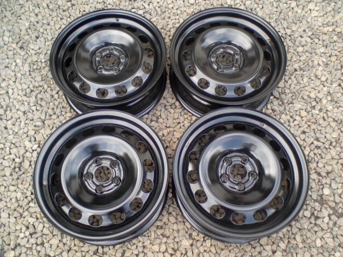 16 plechové disky Škoda Scala,Kamiq,VW T-Cros,VW Taigo ET35
