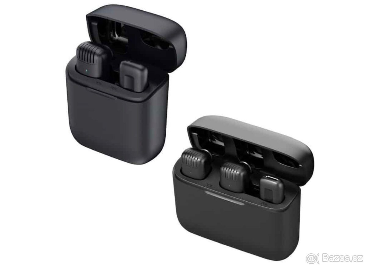 BEZDRÁTOVÝ MIKROFON S NABÍJECÍM BOXEM