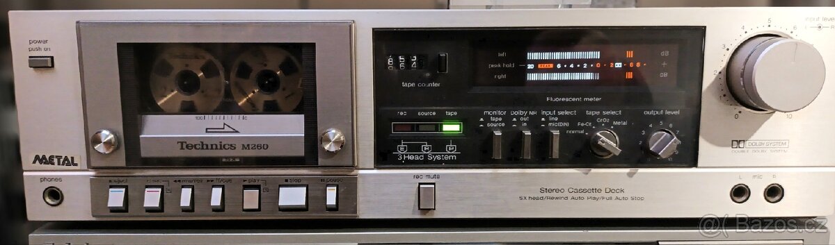 Technics m260 3 head