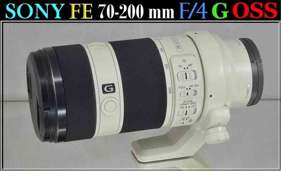 SONY FE 70-200mm f/4 G OSS Full Frame E mount