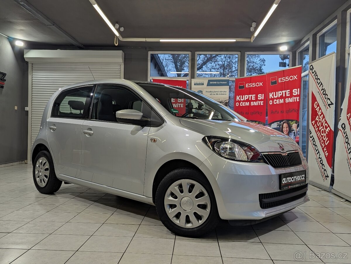 Škoda Citigo 1.0MPi 55kW AUTOMAT, VÝHŘEVY, KLIMA