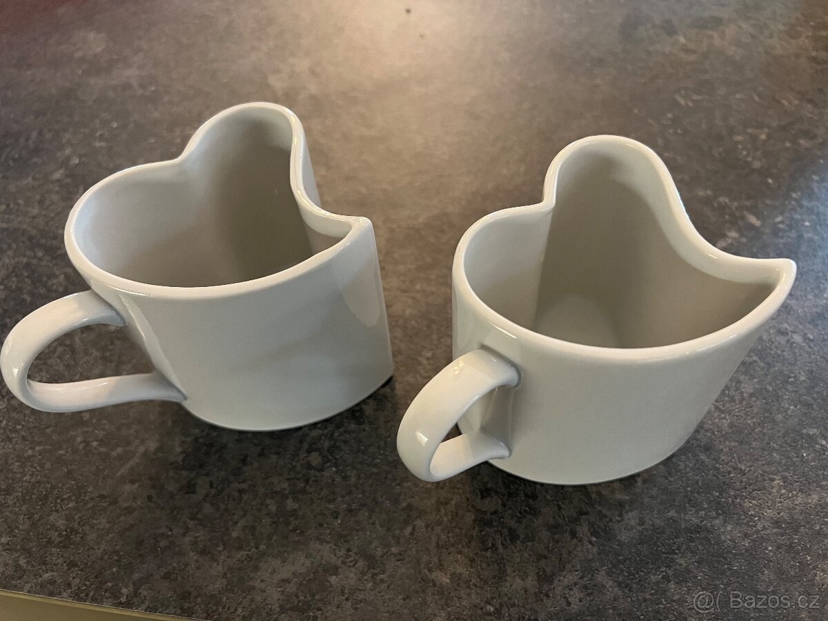2 hrníčky SRDCE