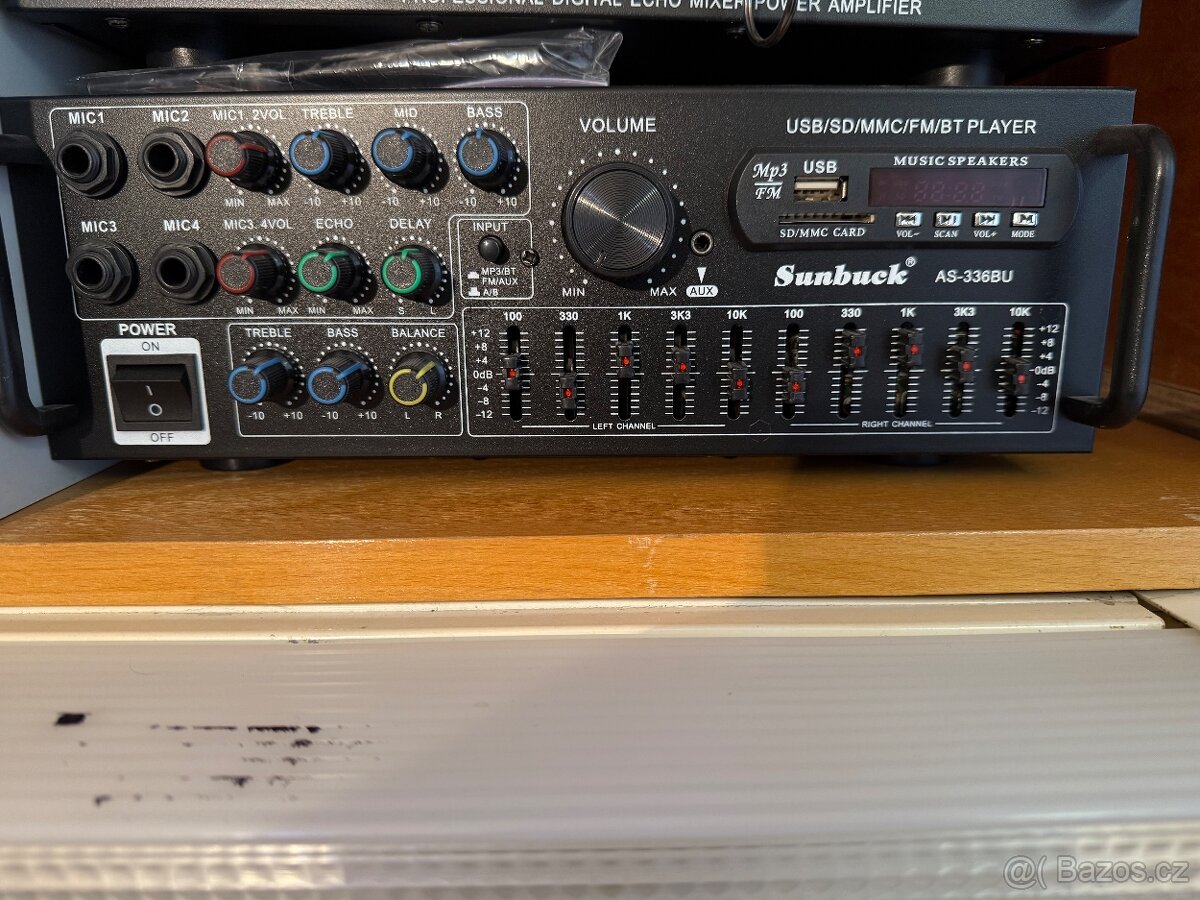 digitální mixážní zesilovač, Sunbuck