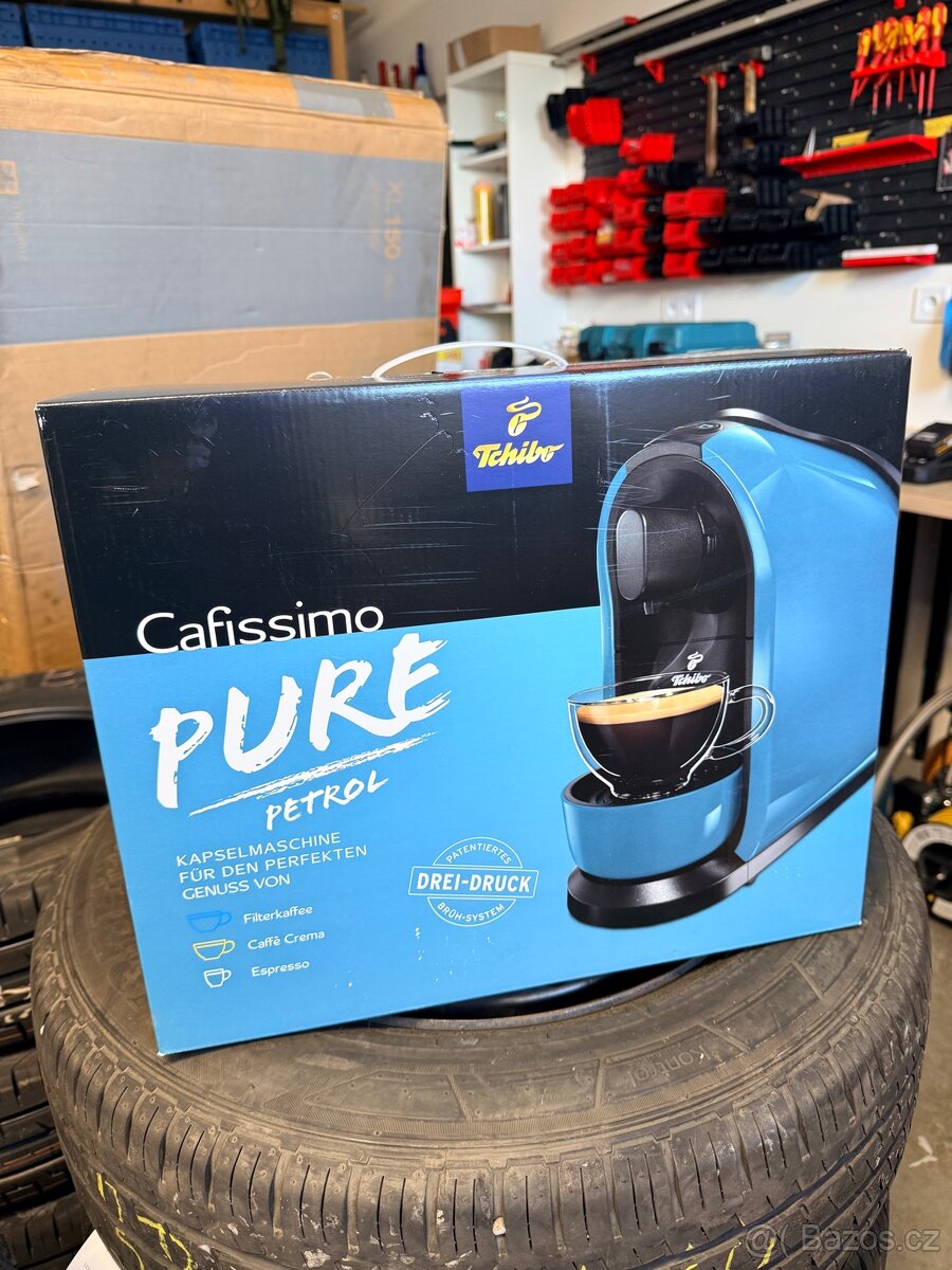 Kávovar Tchibo cafissimo pure petrol