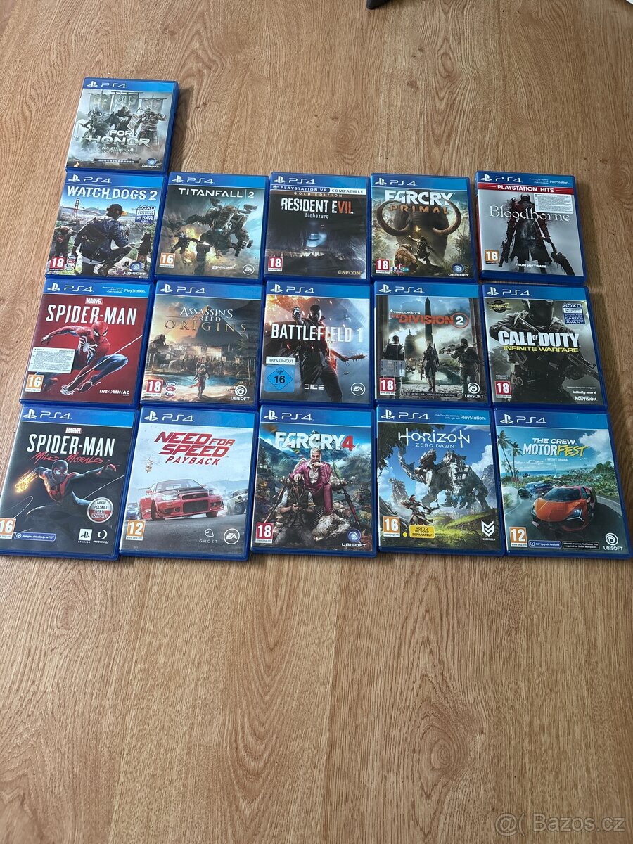 Hry na ps4