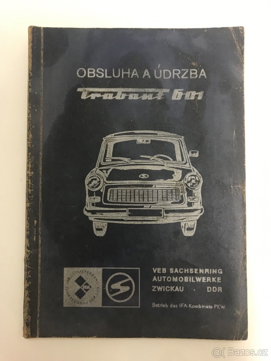 Trabant 601-příručka k vozu