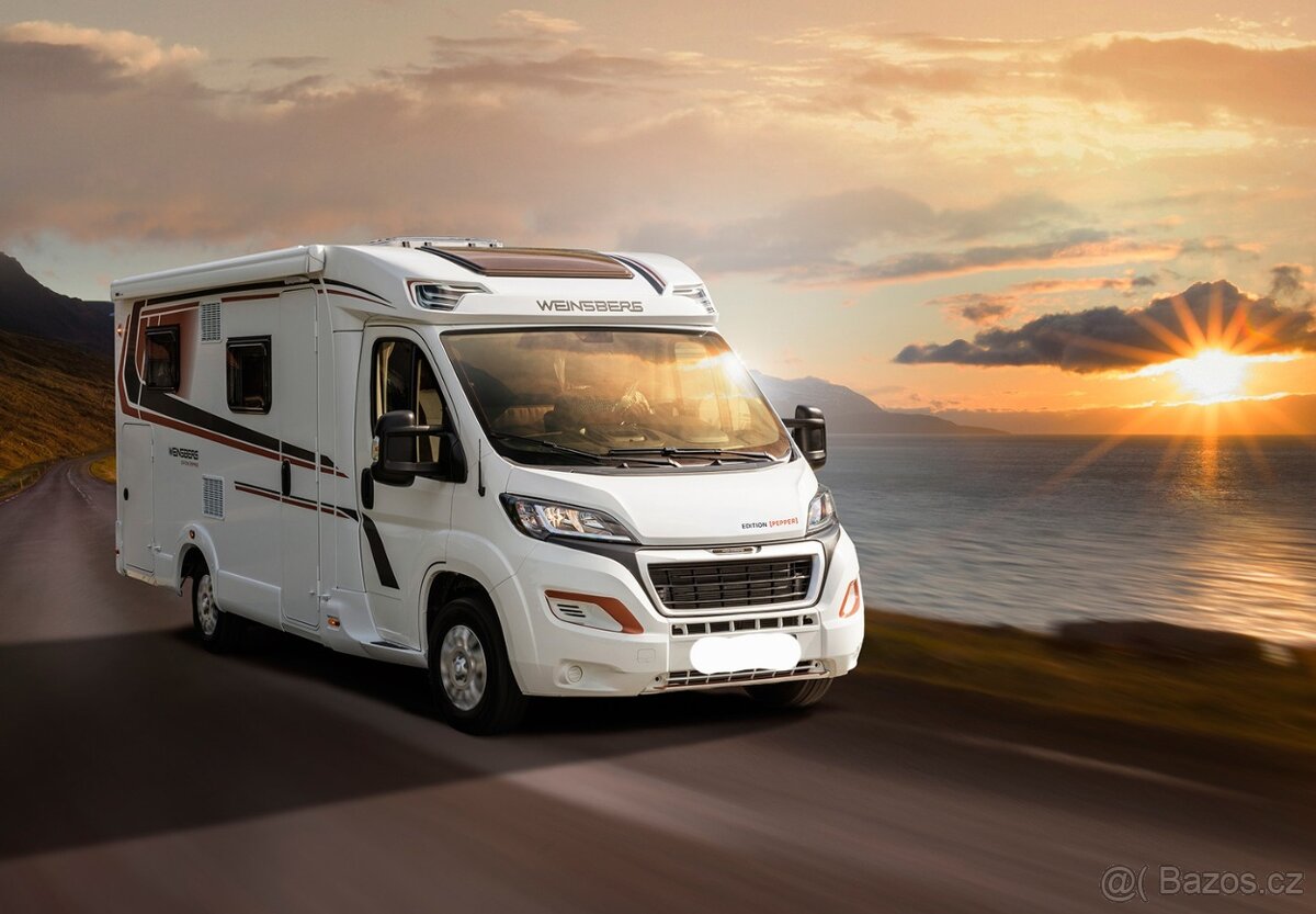 160PS 2021 motor IVECO 2,3 Obytné auto Weinsberg KNAUS VAN -