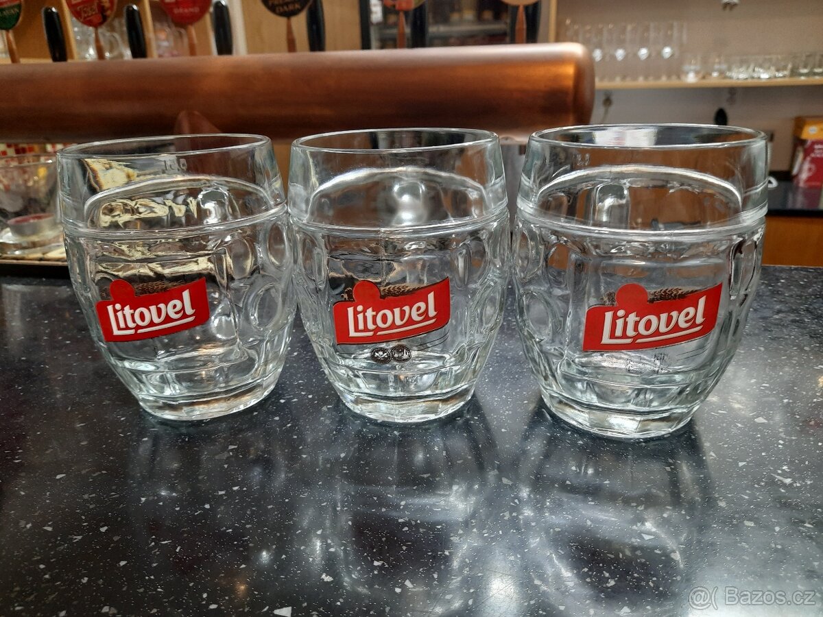 Sklenice Litovel 0,5 l 80ks