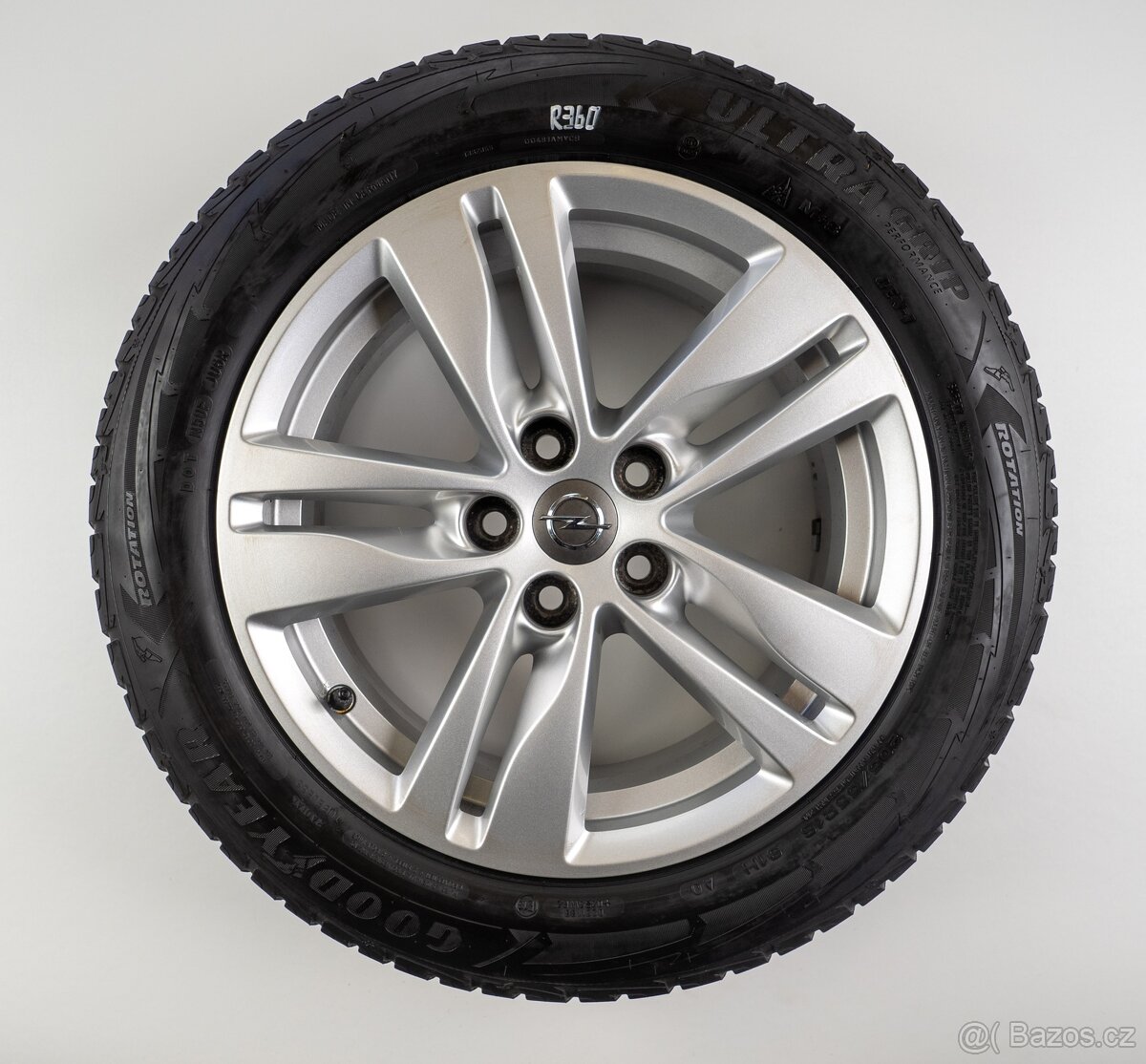 Opel Astra - Originání 16" alu kola - Zimní pneu