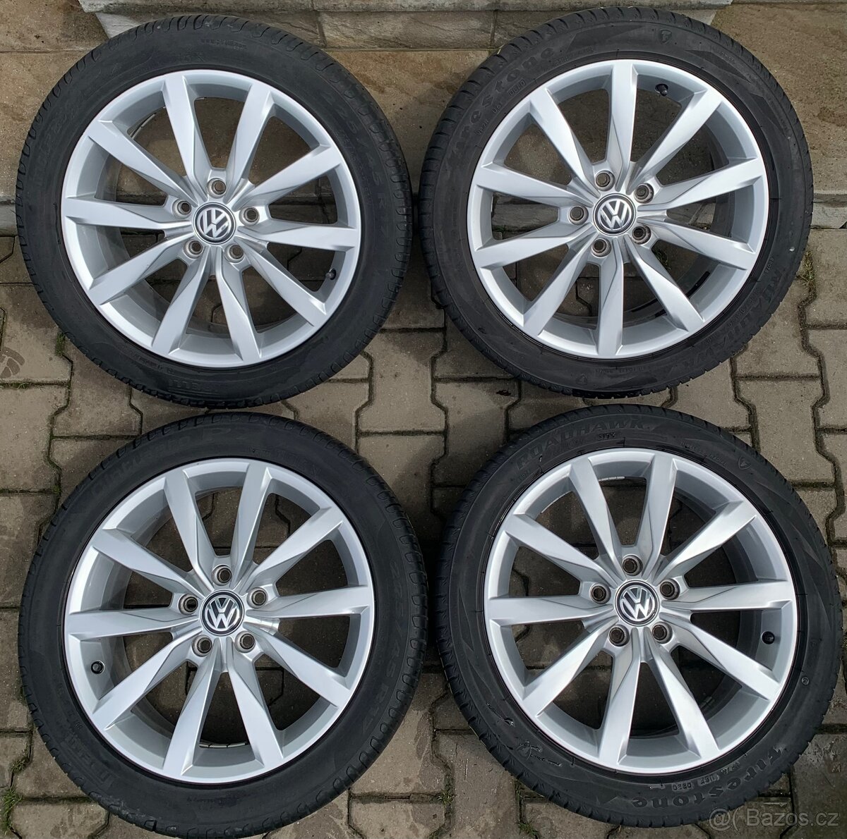 Alu kola Vw Dijon, 5x112, R17, letní, TOP