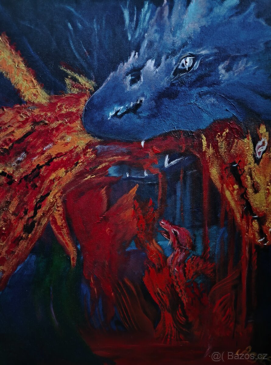 Akrylový obraz Požírač
