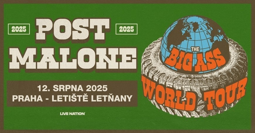 Post Malone Praha 2x vstupenka