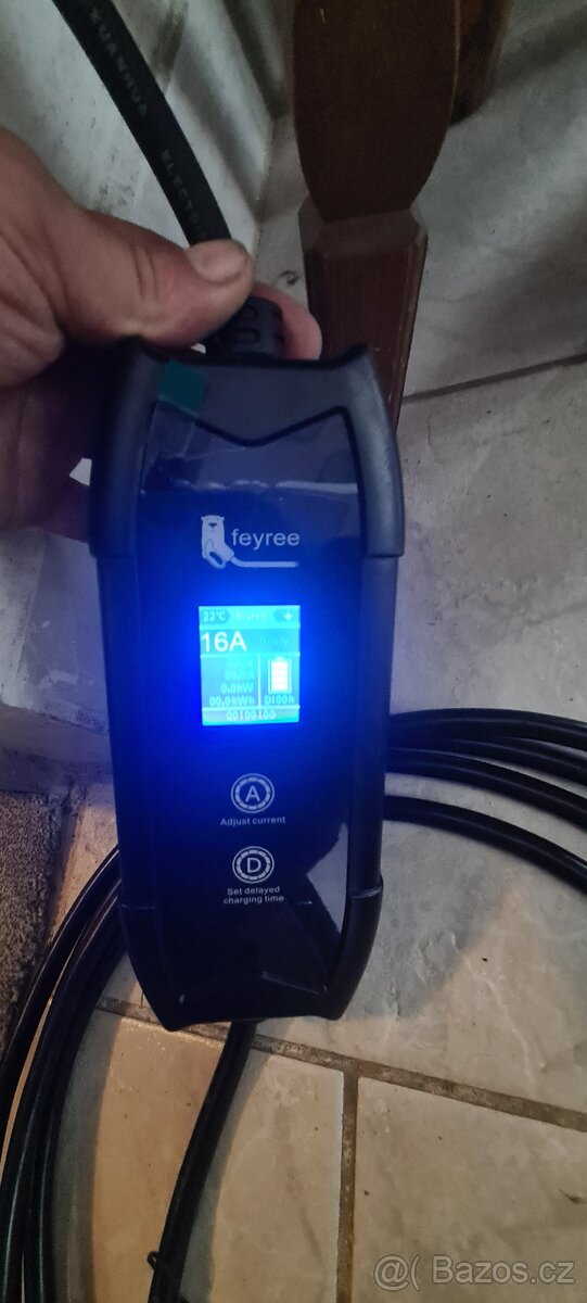 Nabiječka elektromobilu type 2