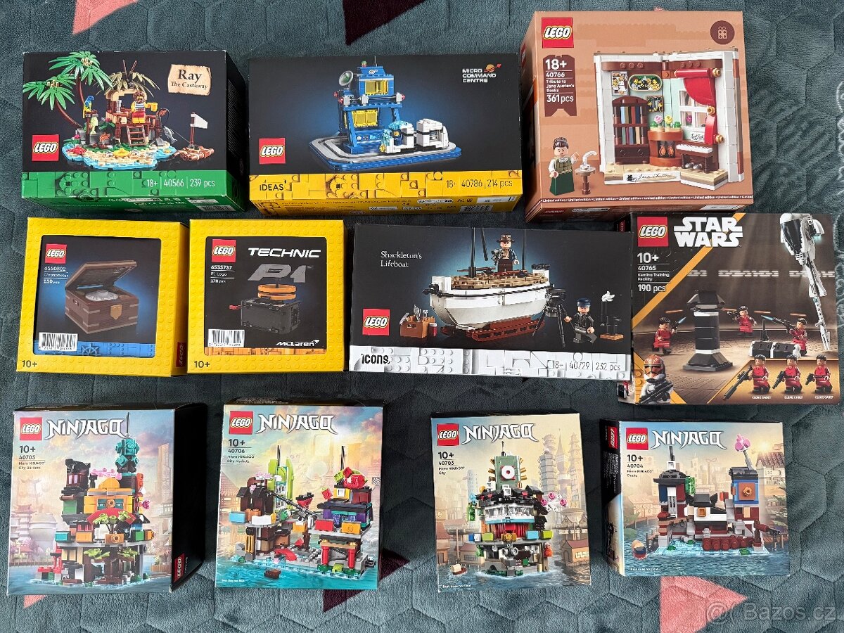 Lego GWP a Insiders sety