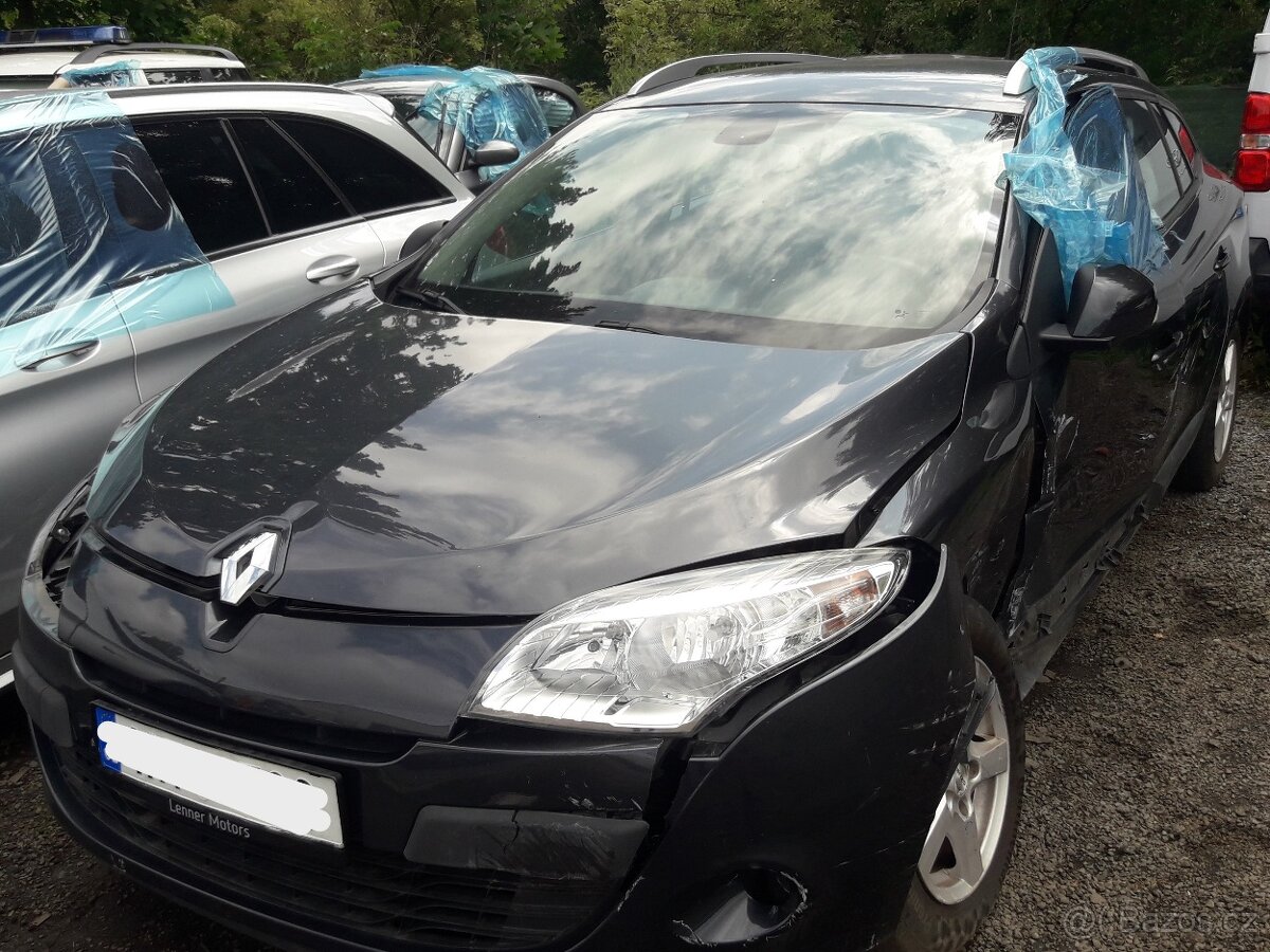 Renault Megane, 2010, motor K4M P 8, náhradní díly