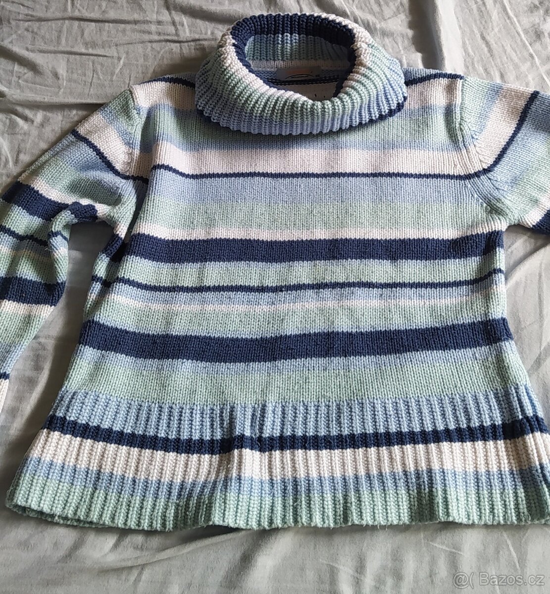 DÁM.VP3.006_Proužkovaný svetr (vel. XXL)