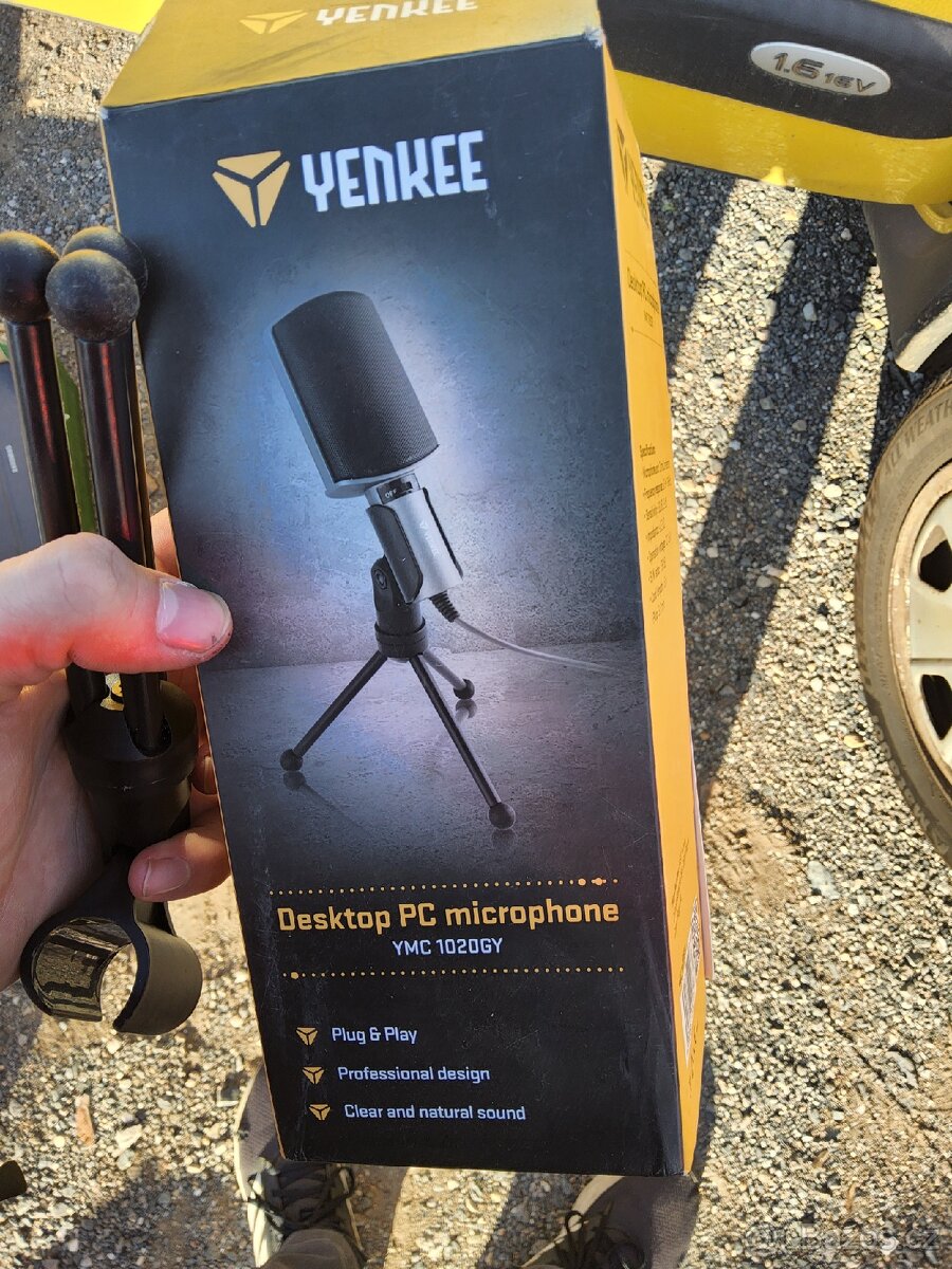 Mikrofon Yenkee YMC 1020GY