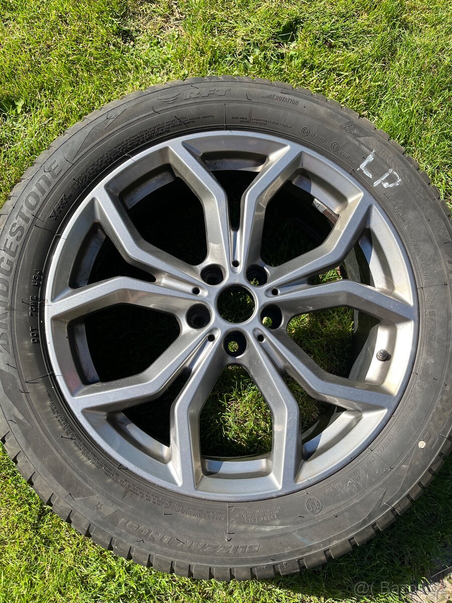 Originální sada zimních alu kol na BMW X3 GO1 a X4 GO2