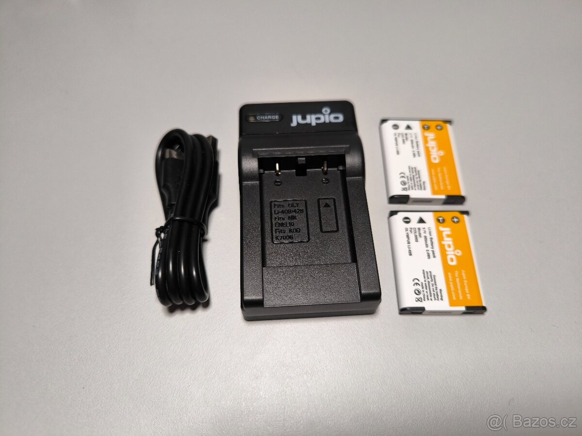 Nová nabíječka + 2 baterie Li-40B/42B