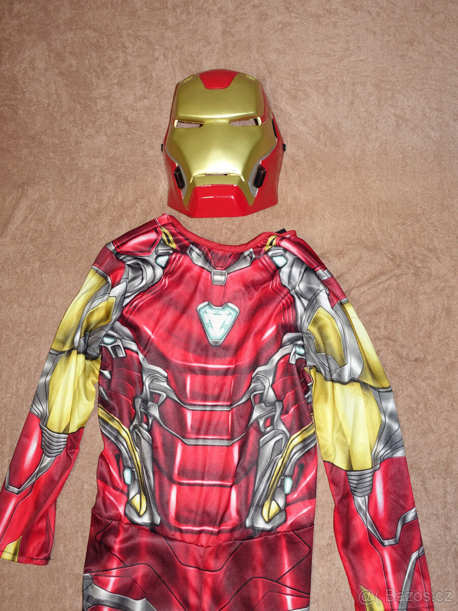 Dětský kostým Iron Man - Avengers Endgame pro děti 5 - 7 let