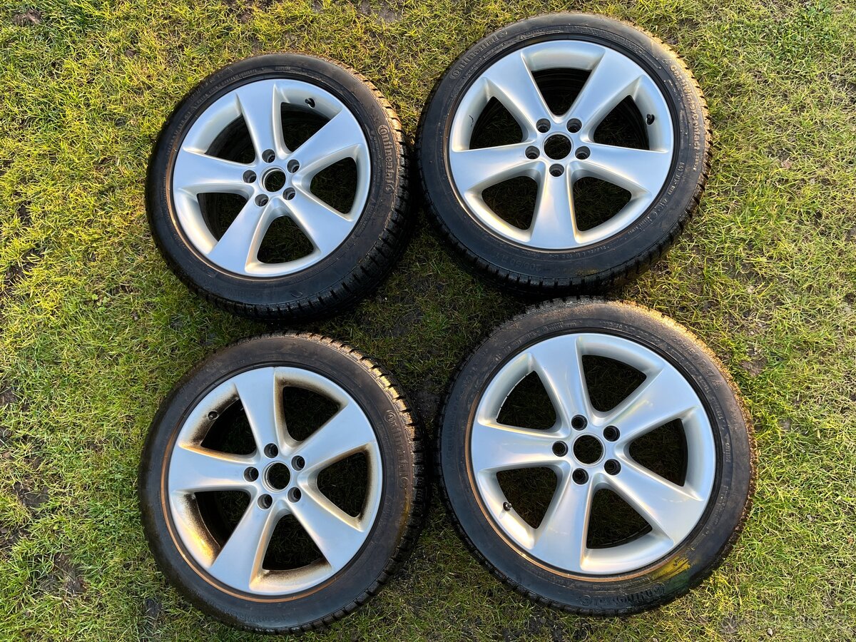 Zimní pneu s ALU disky VW passat, Škoda 205/50 R17