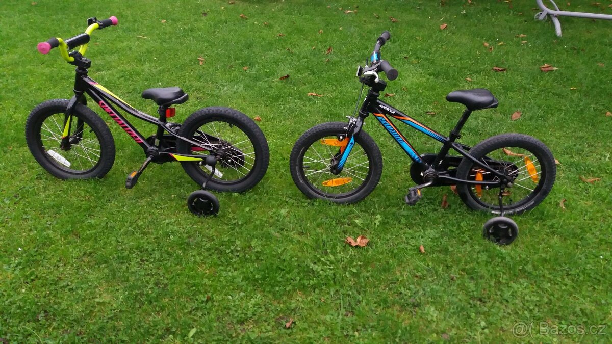 Lehké kola Specialized Riprock a Hotrock 16"" můžu POSLAT 
