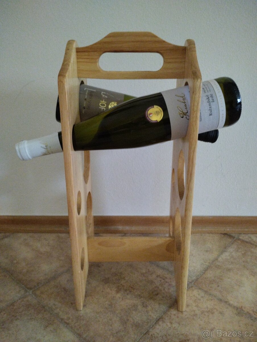 Stojan na víno - 6 lahví - Další SLEVA