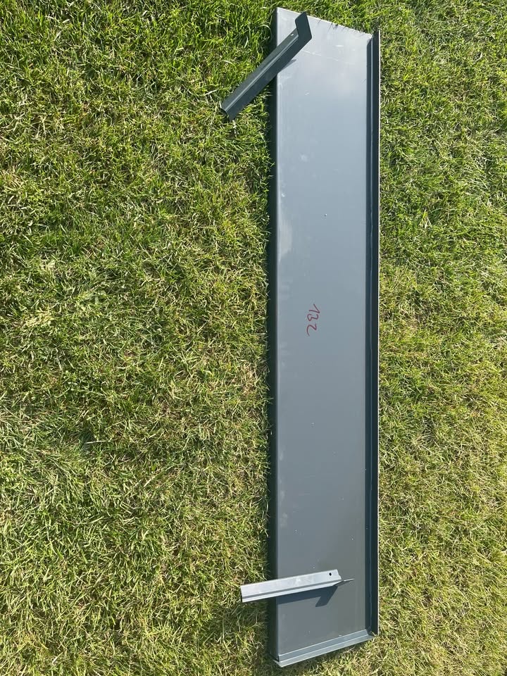 Venkovní parapety hliník ohýbané - několik rozměrů