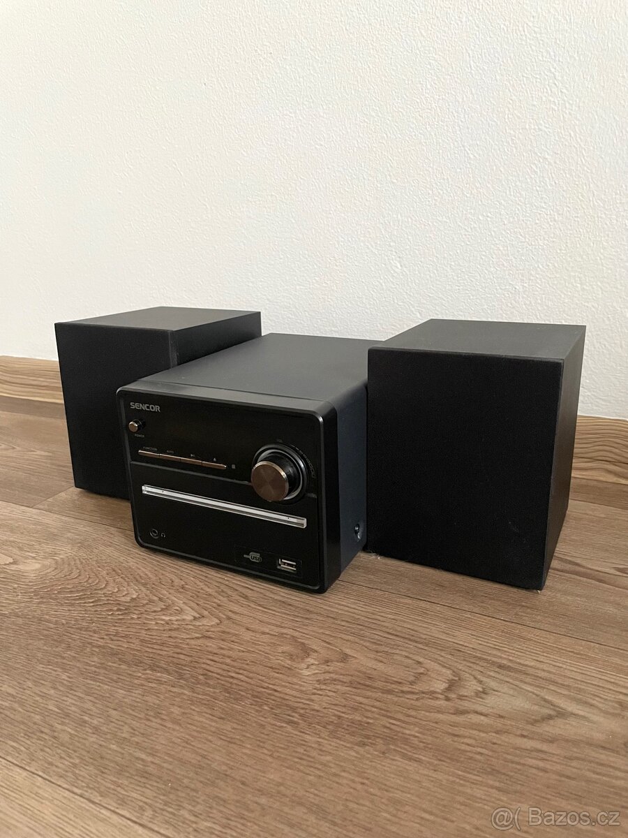 🎶 Sencor mikrosystém s CD a USB