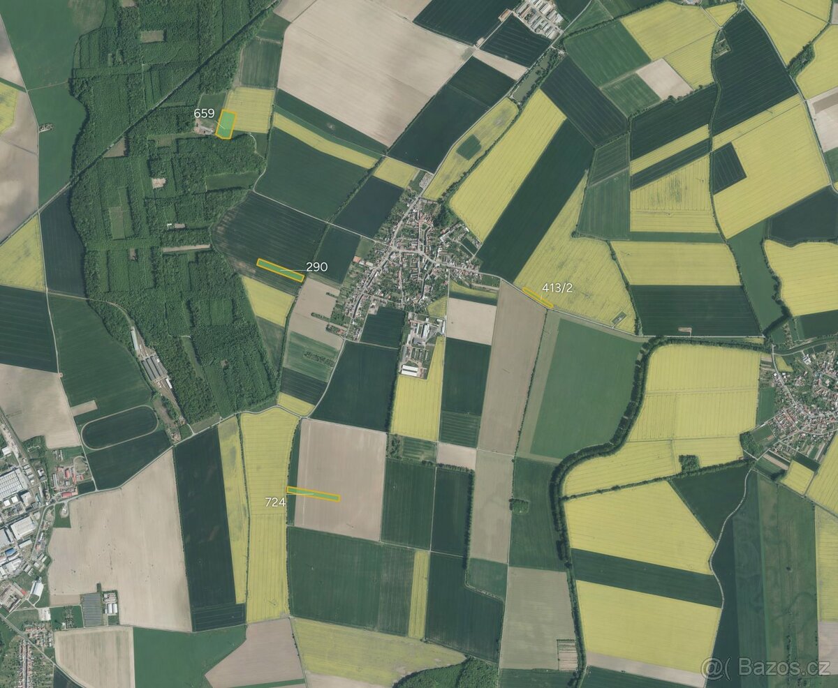 Zemědělská půda, prodej, Kyselovice, Kroměříž