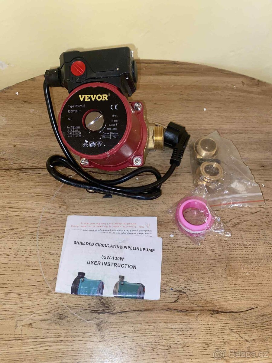 Nové oběhové čerpadlo (50l/min)