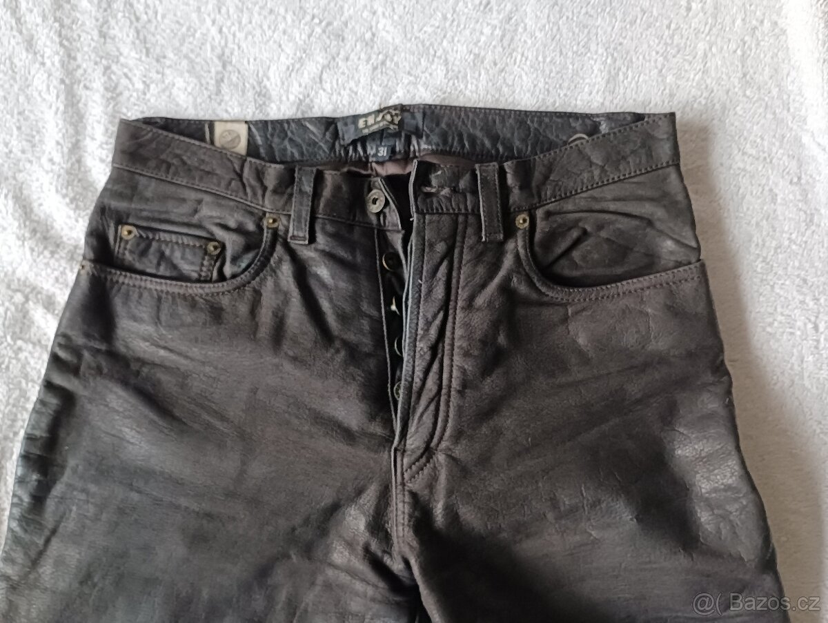 Dámské kožené kalhoty i na motorku enjoy