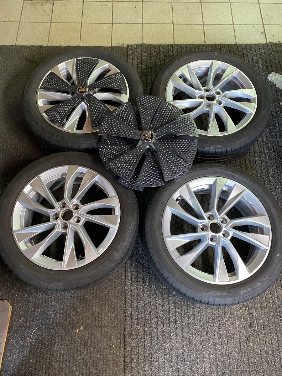 Prodám originální ALU Škoda na letních pneu