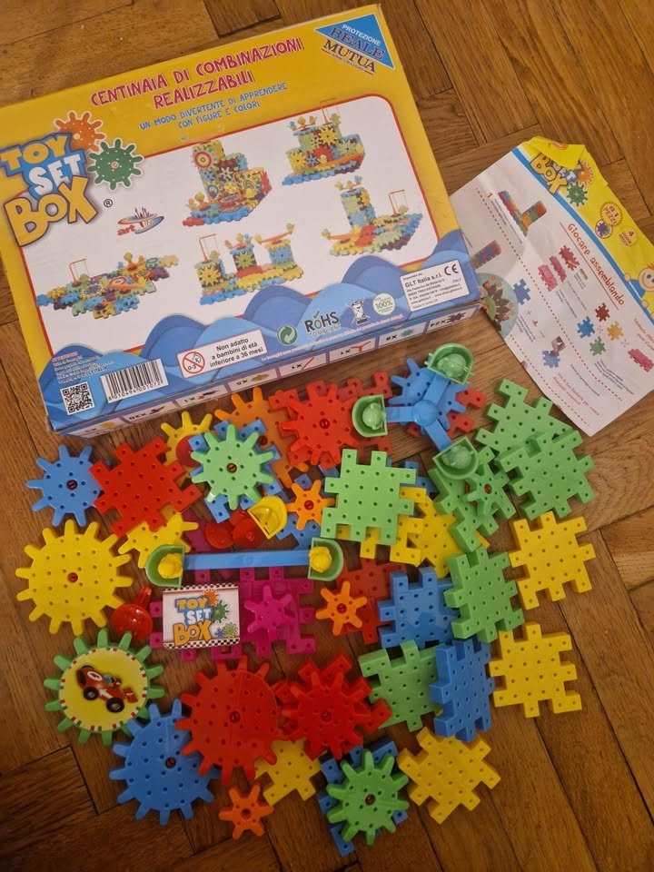 Pohyblivá stavebnice pro děti - TOY SET BOX