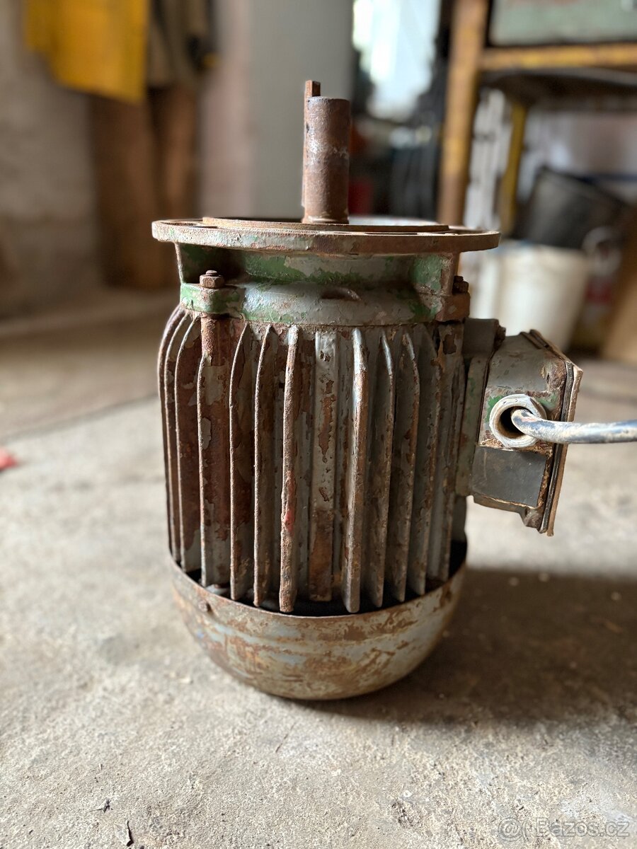 Elektromotor Siemens 3 kW – funkční, 1440 ot/min