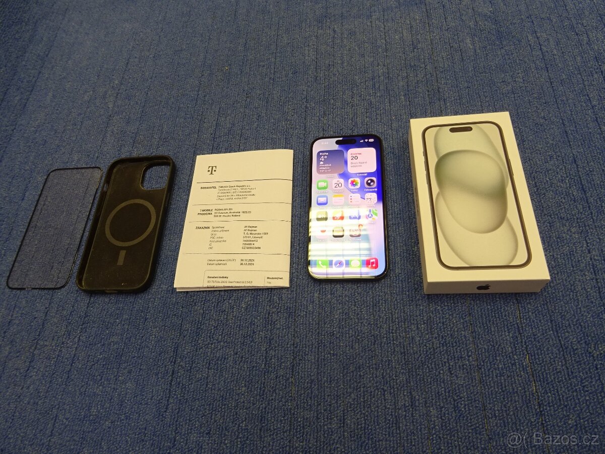 TOP APPLE iPhone 15 256GB +záruka
