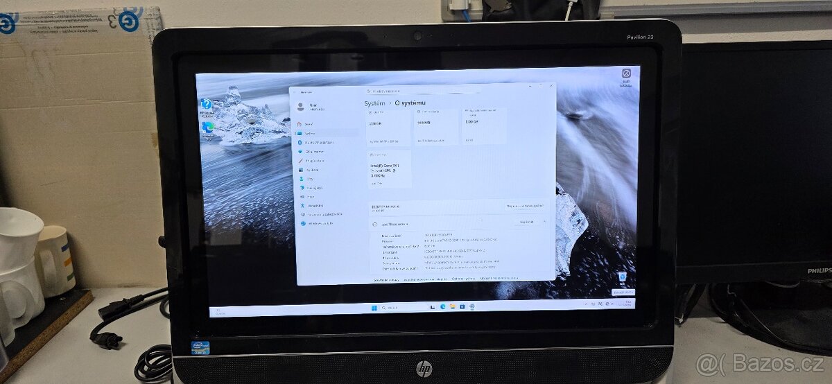 HP Pavilion 23 All-In-One dotykový