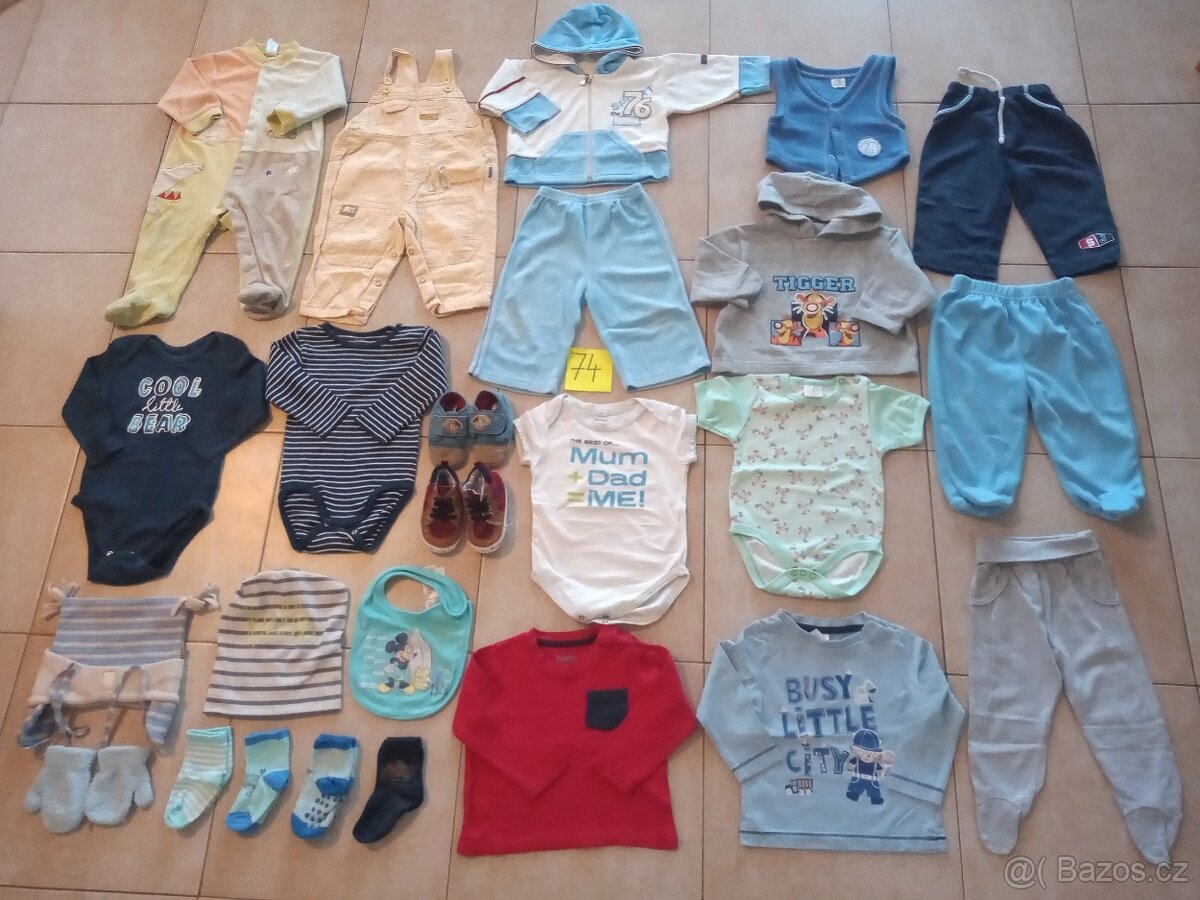 Oblečení na chlapečka vel. 74