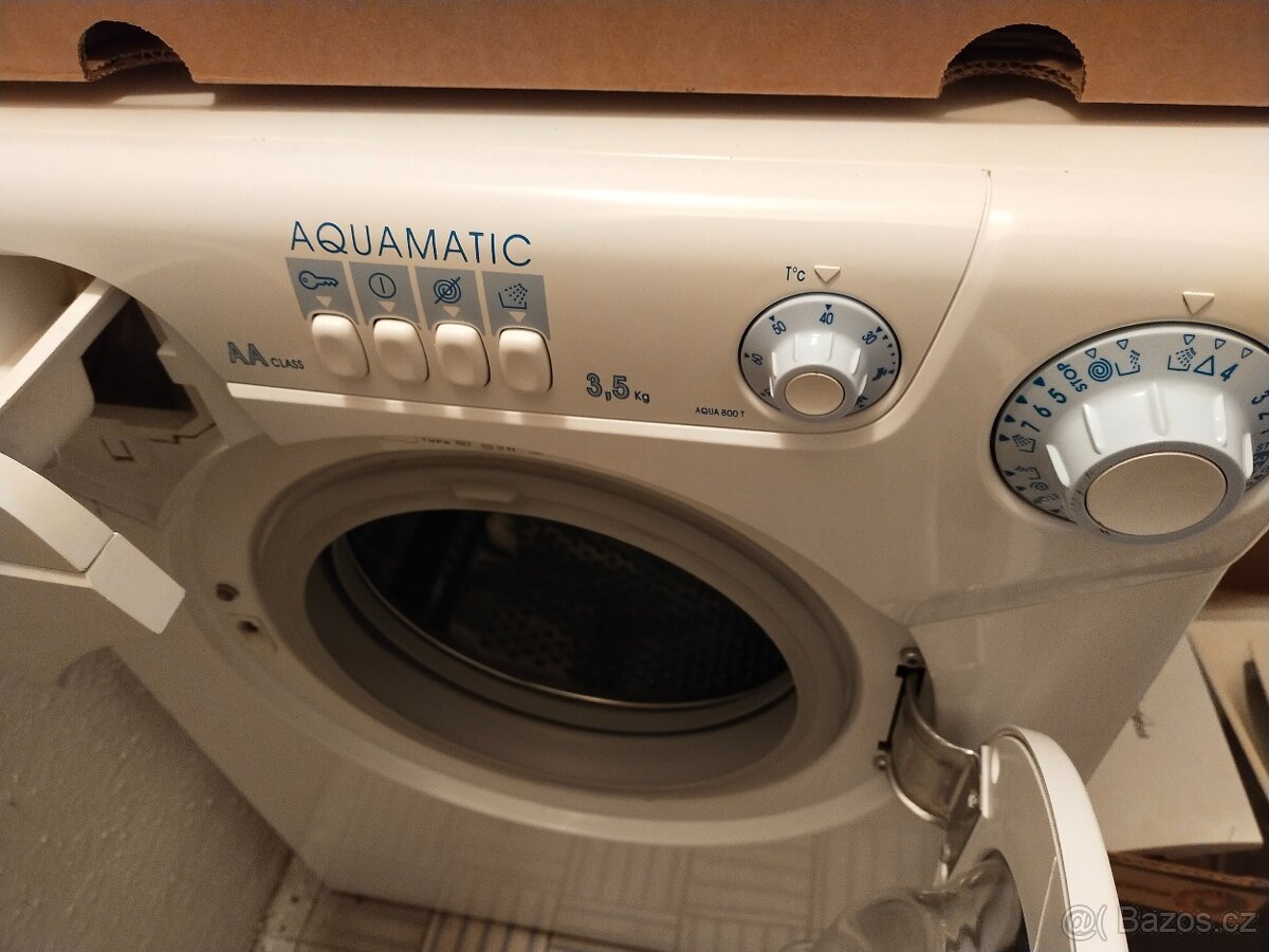 Prodám plně funkční MALOU pračku-3,5 kg-50x40x70cm-DOVEZU--