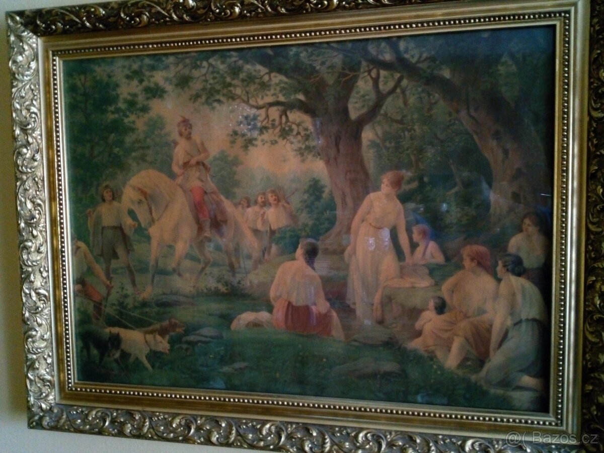 Prodám starý obraz - reprodukce