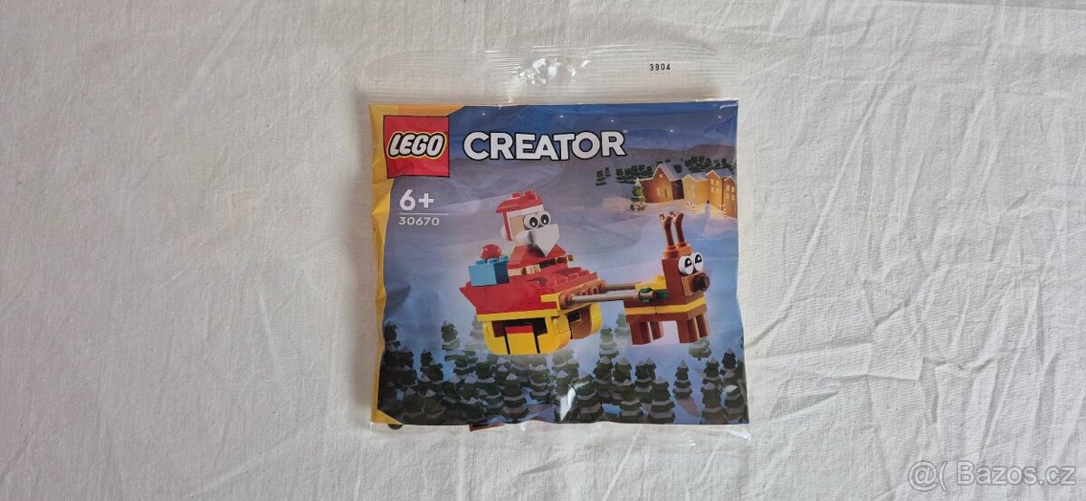Nové LEGO Creator 30670 Jízda na Santových saních