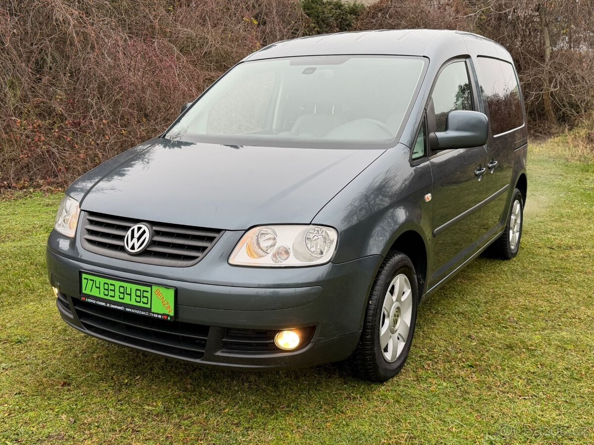 VOLKSWAGEN CADDY 2,0 MPI, CNG LIFE - 80 kW, BEZ KOROZE