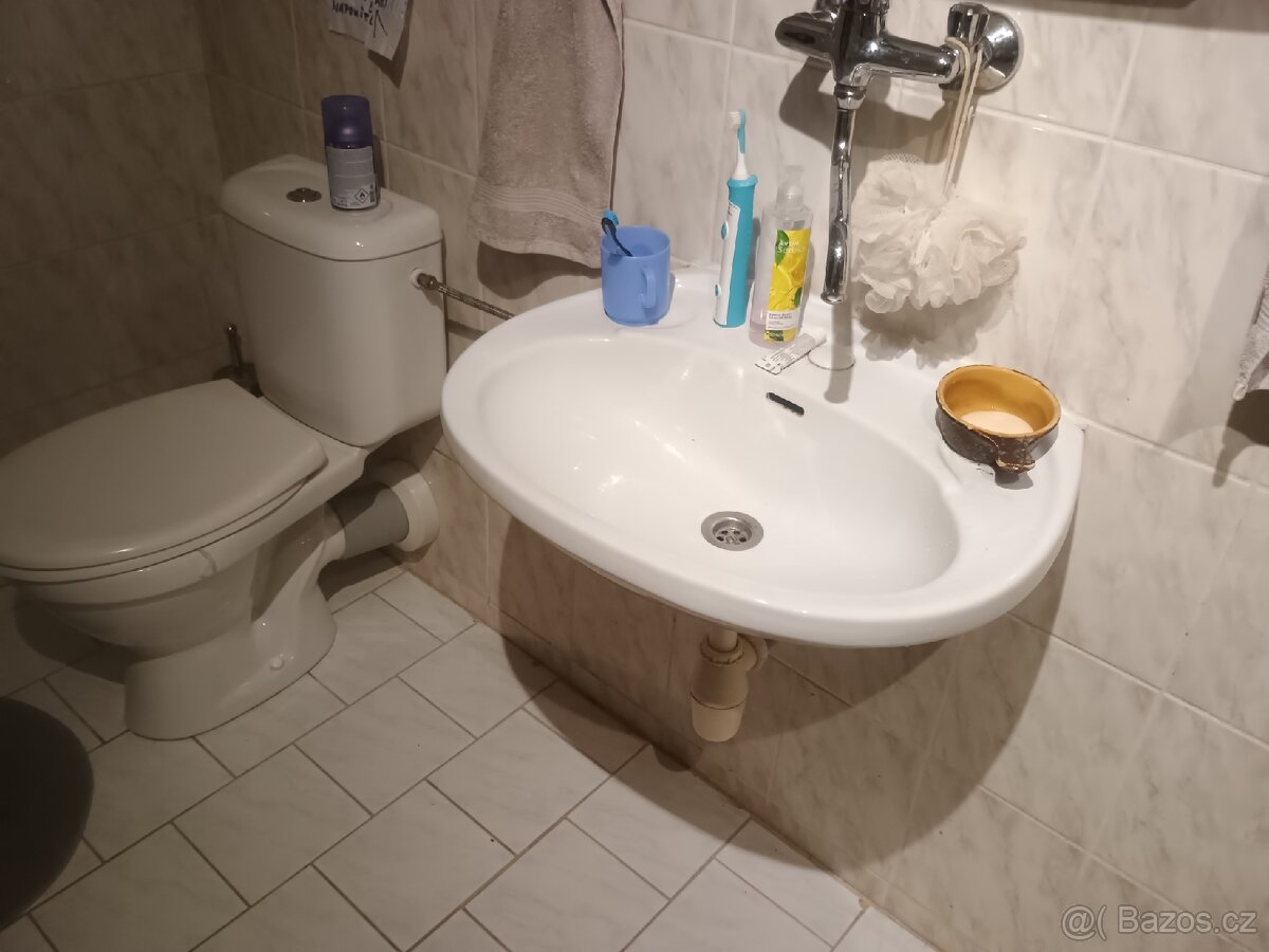 Vana, umyvadlo, záchod