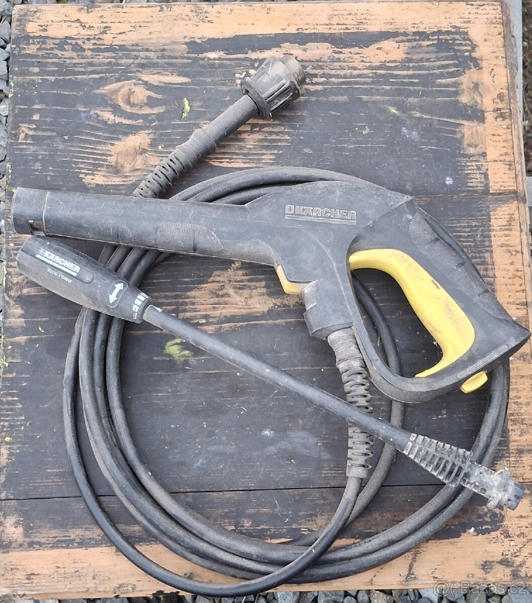 Pistole + hadice + tryska Karcher