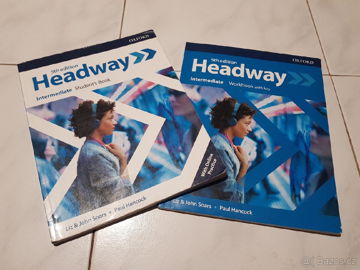 5 edice Headway Intermediate učebnice i pracovní sešit